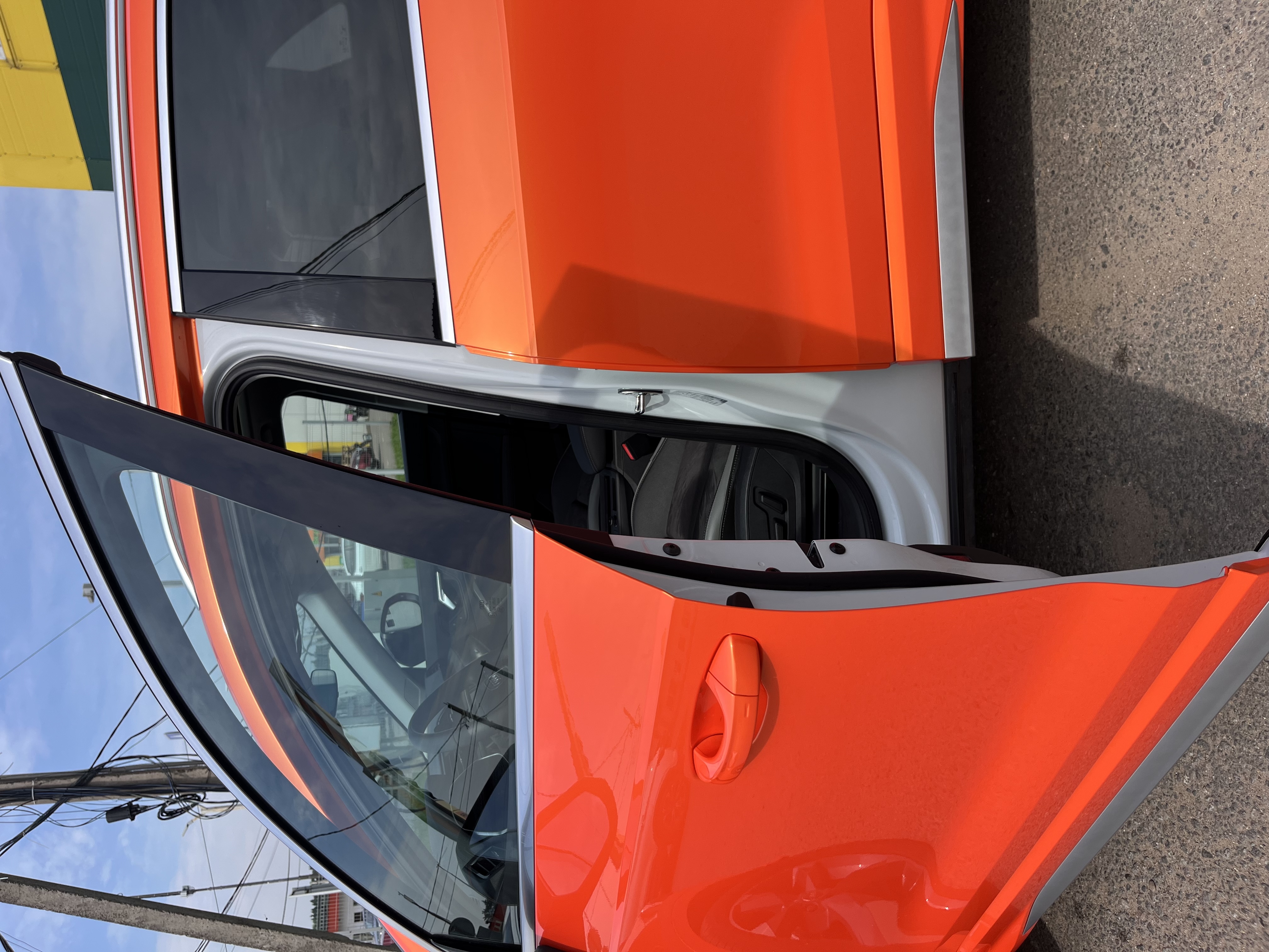 Audi Q3 в цвете Racing Orange